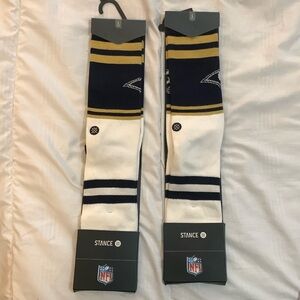 Stance Black and Gold NFL Socks-Rams Logo
2 pairs
